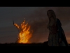 Beth leaves the burning Wicker Tree